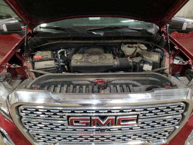 1GTU9FELXLZ161114 - 2020 GMC SIERRA K1500 DENALI BURGUNDY photo 11