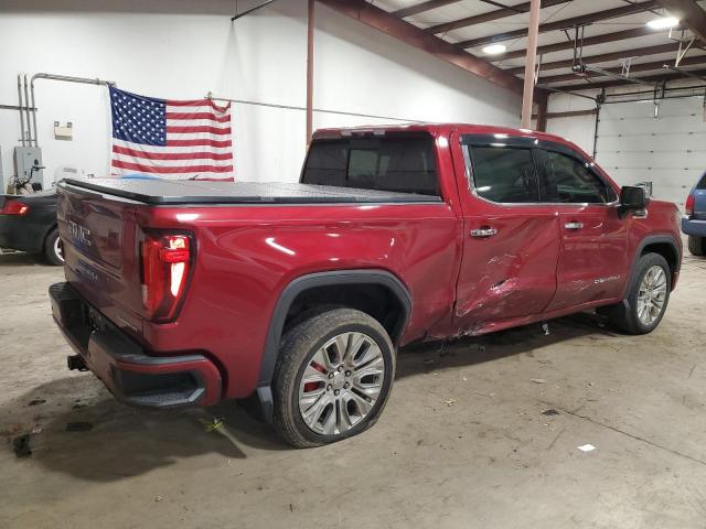 1GTU9FELXLZ161114 - 2020 GMC SIERRA K1500 DENALI BURGUNDY photo 3