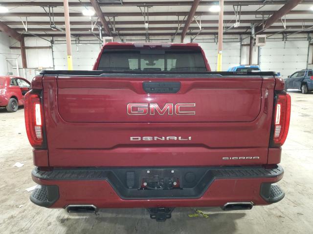 1GTU9FELXLZ161114 - 2020 GMC SIERRA K1500 DENALI BURGUNDY photo 6