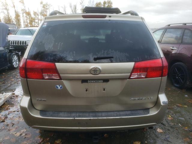 5TDZA23C95S244997 - 2005 TOYOTA SIENNA CE GOLD photo 6