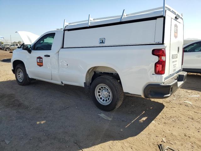 3GCNAAEK9NG507176 - 2022 CHEVROLET SILVERADO C1500 WHITE photo 2