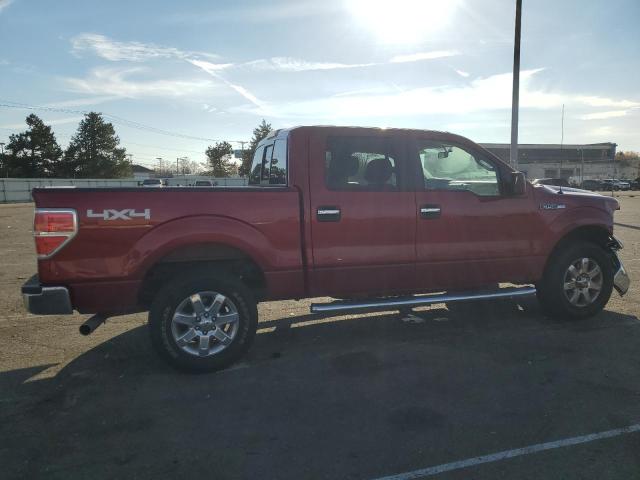 1FTFW1EF2EFC09529 - 2014 FORD F150 SUPERCREW RED photo 3