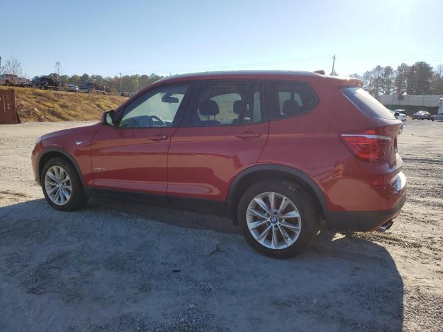 5UXWZ7C51F0F75699 - 2015 BMW X3 SDRIVE28I RED photo 2