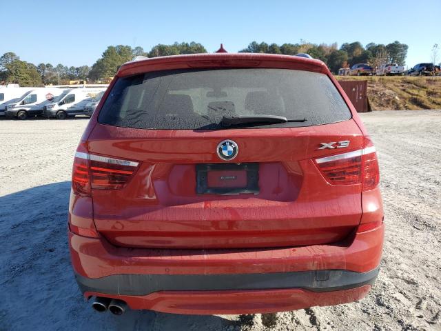 5UXWZ7C51F0F75699 - 2015 BMW X3 SDRIVE28I RED photo 6