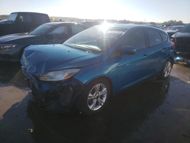 1FADP3K27EL195796 - 2014 FORD FOCUS SE BLUE photo 1