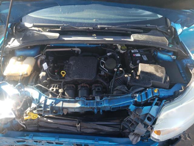 1FADP3K27EL195796 - 2014 FORD FOCUS SE BLUE photo 11