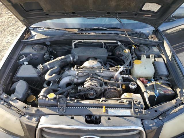 JF1SG656X5H714513 - 2005 SUBARU FORESTER 2.5XS Черный фото 12