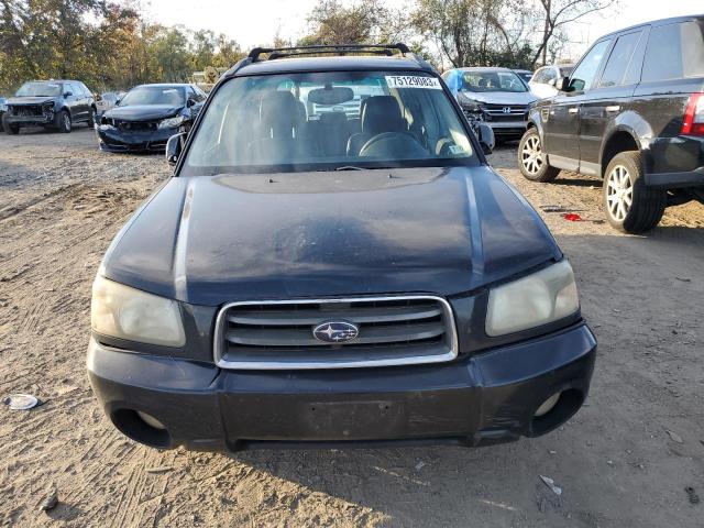 JF1SG656X5H714513 - 2005 SUBARU FORESTER 2.5XS Черный фото 5