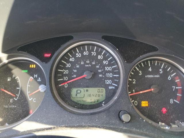 JF1SG656X5H714513 - 2005 SUBARU FORESTER 2.5XS Черный фото 9