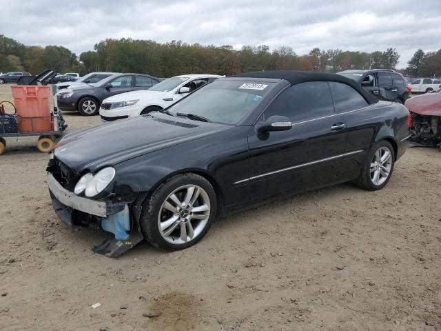 WDBTK56G56T068745 - 2006 MERCEDES-BENZ CLK 350 BLACK photo 1