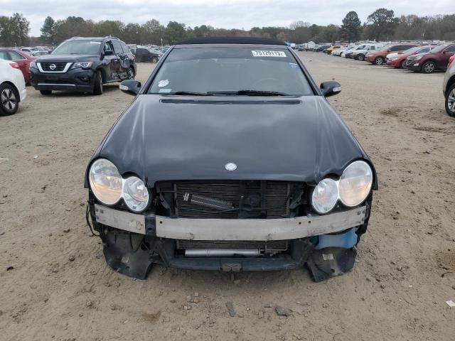 WDBTK56G56T068745 - 2006 MERCEDES-BENZ CLK 350 BLACK photo 5