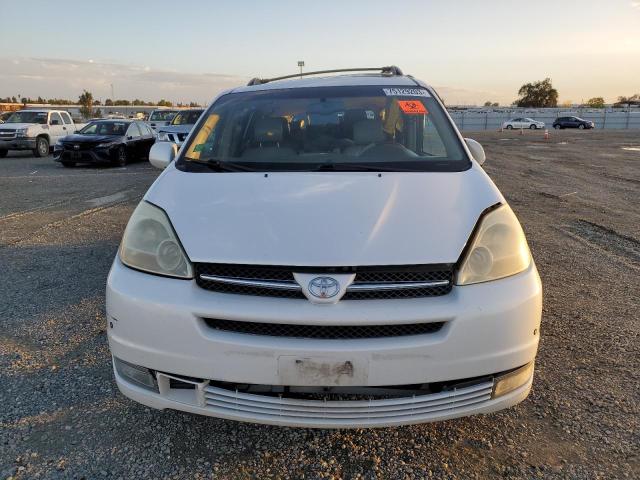 5TDZA22C65S274847 - 2005 TOYOTA SIENNA XLE WHITE photo 5