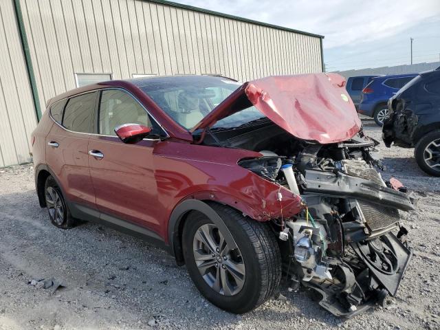 5XYZU3LB7DG030056 - 2013 HYUNDAI SANTA FE S MAROON photo 4