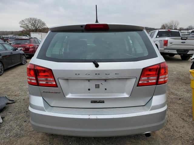 3C4PDCAB7ET214238 - 2014 DODGE JOURNEY SE SILVER photo 6