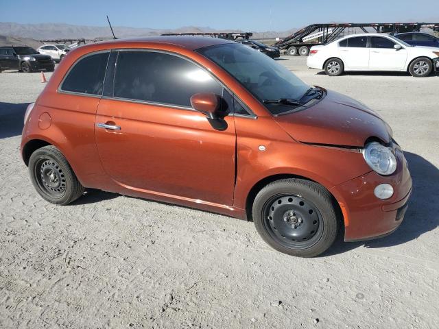 3C3CFFAR1FT527864 - 2015 FIAT 500 POP ORANGE photo 4