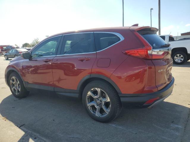 5J6RW1H5XKL006489 - 2019 HONDA CR-V EX RED photo 2