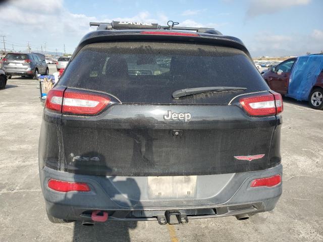 1C4PJMBS1GW189184 - 2016 JEEP CHEROKEE TRAILHAWK BLACK photo 6