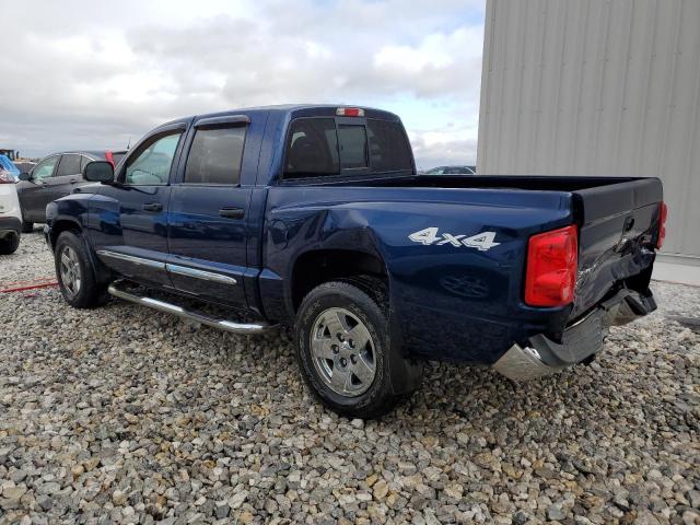 1D7HW58N35S130368 - 2005 DODGE DAKOTA QUAD LARAMIE BLUE photo 2