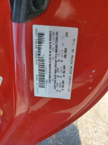 JM1NB3538Y0142631 - 2000 MAZDA MX-5 MIATA BASE RED photo 12