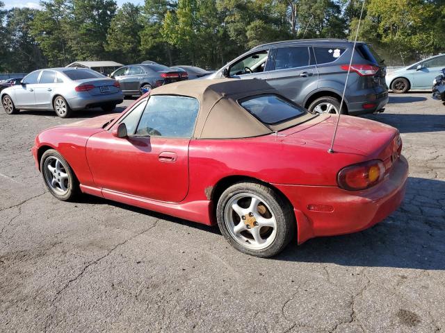 JM1NB3538Y0142631 - 2000 MAZDA MX-5 MIATA BASE RED photo 2