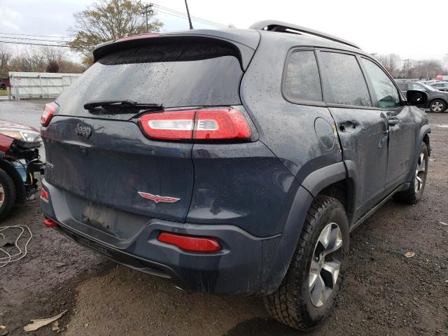 1C4PJMBS7GW301552 - 2016 JEEP CHEROKEE TRAILHAWK BLACK photo 3