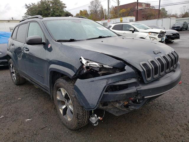 1C4PJMBS7GW301552 - 2016 JEEP CHEROKEE TRAILHAWK BLACK photo 4