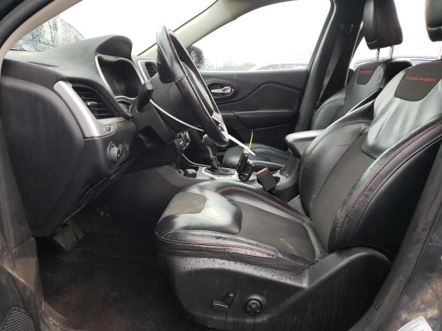 1C4PJMBS7GW301552 - 2016 JEEP CHEROKEE TRAILHAWK BLACK photo 7