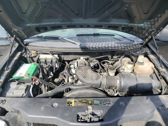 1FTRX12W54NB11405 - 2004 FORD F150 GREEN photo 11