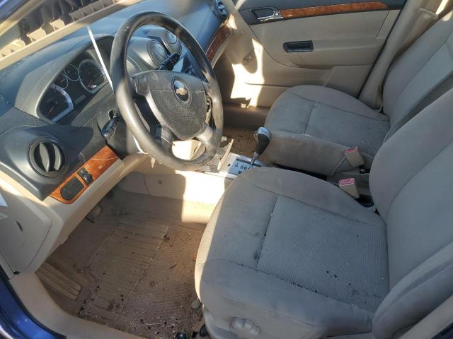 KL1TD66E29B627122 - 2009 CHEVROLET AVEO LS Bənövşəyi foto 7