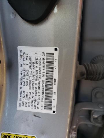 19UUA96589A005056 - 2009 ACURA TL SILVER photo 12