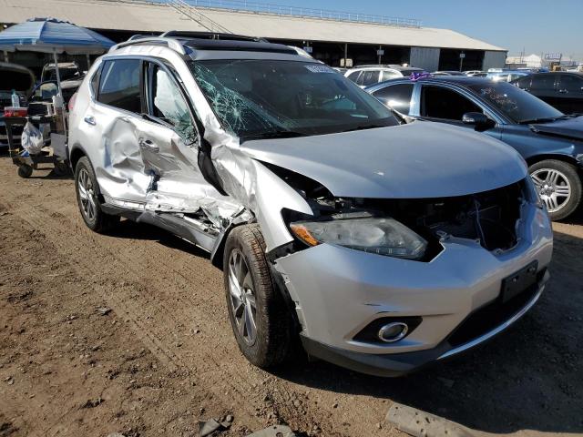 5N1AT2MT1EC775176 - 2014 NISSAN ROGUE S SILVER photo 4