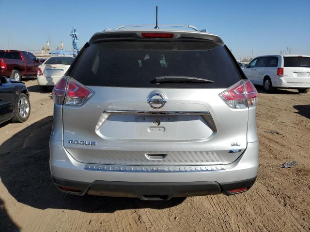 5N1AT2MT1EC775176 - 2014 NISSAN ROGUE S SILVER photo 6