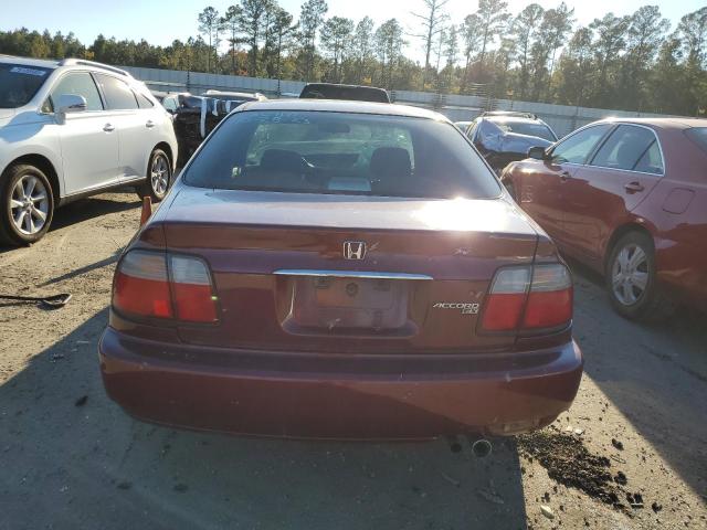 1HGCD5653VA207941 - 1997 HONDA ACCORD EX BURGUNDY photo 6