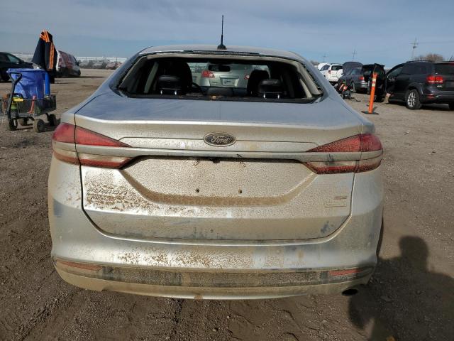 3FA6P0HD3HR393619 - 2017 FORD FUSION SE SILVER photo 6