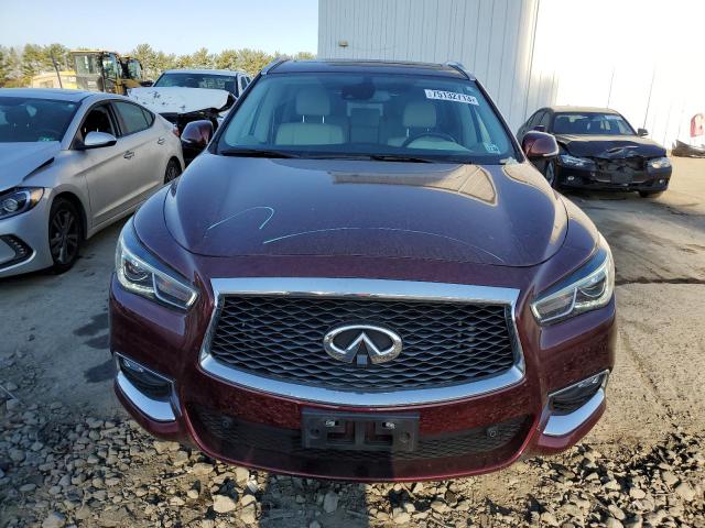 5N1DL0MM5KC522688 - 2019 INFINITI QX60 LUXE BURGUNDY photo 5