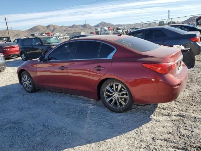 JN1CV7APXGM202921 - 2016 INFINITI Q50 BASE RED photo 2