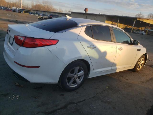 5XXGM4A75EG311242 - 2014 KIA OPTIMA LX WHITE photo 3