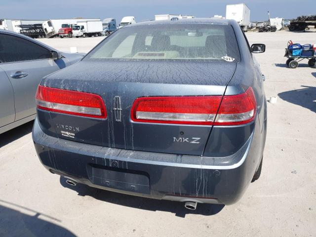 3LNHL2GCXCR815117 - 2012 LINCOLN MKZ BLUE photo 6