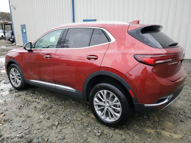 LRBAZLR45PD068507 - 2023 BUICK ENVISION PREFERRED RED photo 2