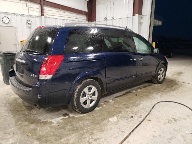 5N1BV28U57N142561 - 2007 NISSAN QUEST S BLUE photo 3