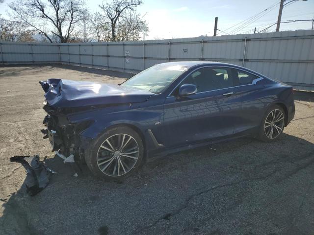 JN1EV7EL3KM290607 - 2019 INFINITI Q60 PURE BLUE photo 1