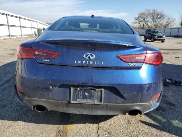 JN1EV7EL3KM290607 - 2019 INFINITI Q60 PURE BLUE photo 6