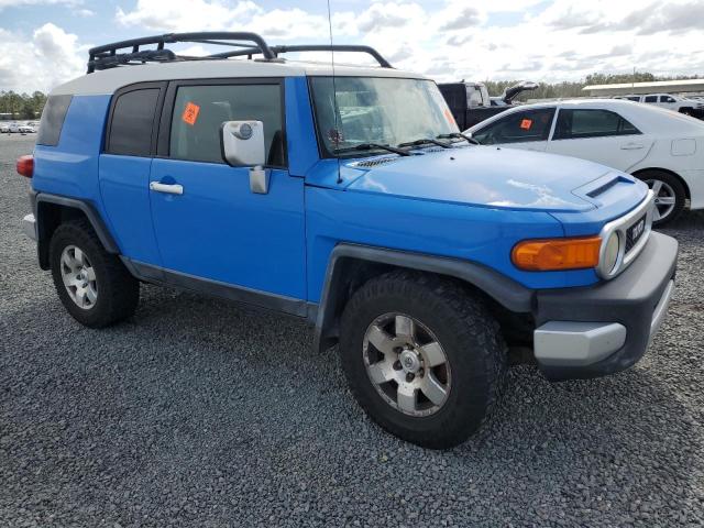 JTEZU11F270015920 - 2007 TOYOTA FJ CRUISER BLUE photo 4