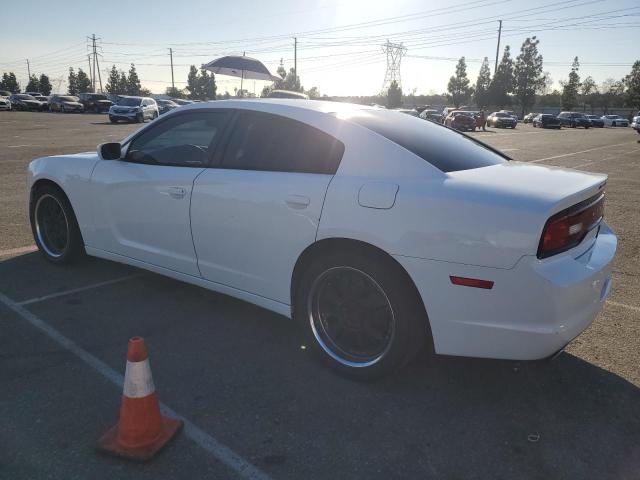 2C3CDXBG4EH170728 - 2014 DODGE CHARGER SE WHITE photo 2