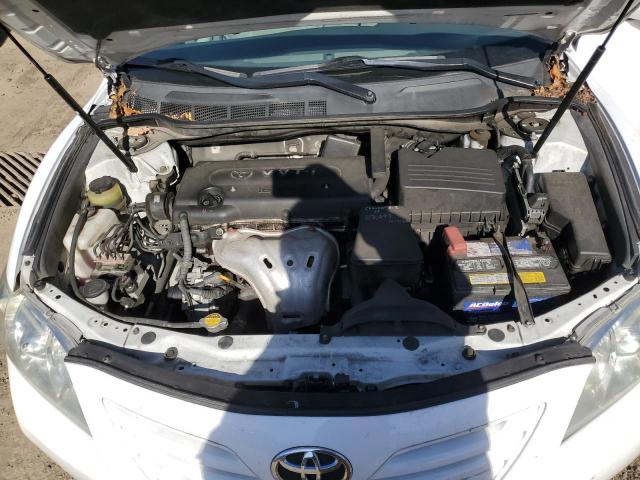 4T1BE46K27U613584 - 2007 TOYOTA CAMRY CE WHITE photo 11