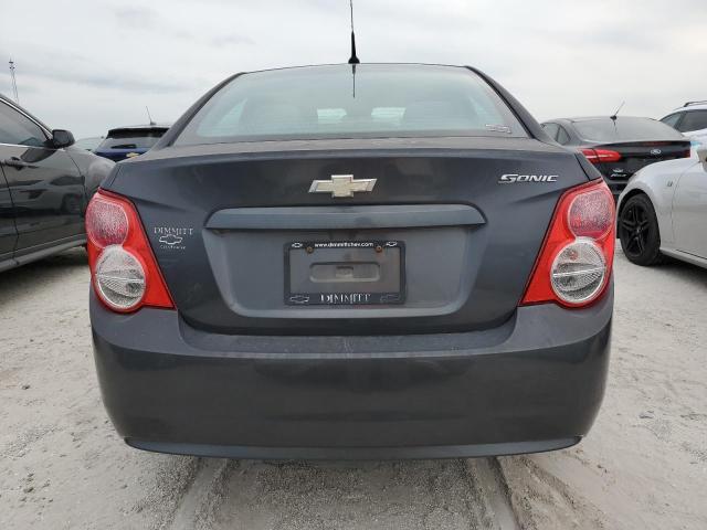 1G1JA5SH3D4161192 - 2013 CHEVROLET SONIC LS BLACK photo 6