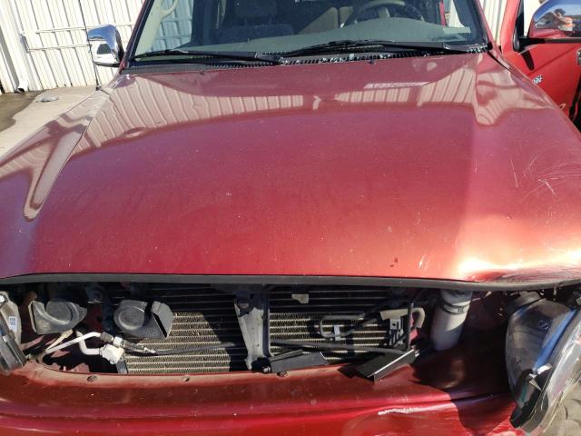 5TEGN92N53Z182618 - 2003 TOYOTA TACOMA DOUBLE CAB PRERUNNER RED photo 11