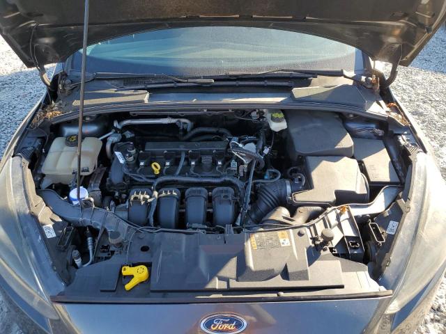 1FADP3H25HL302338 - 2017 FORD FOCUS SEL GRAY photo 11