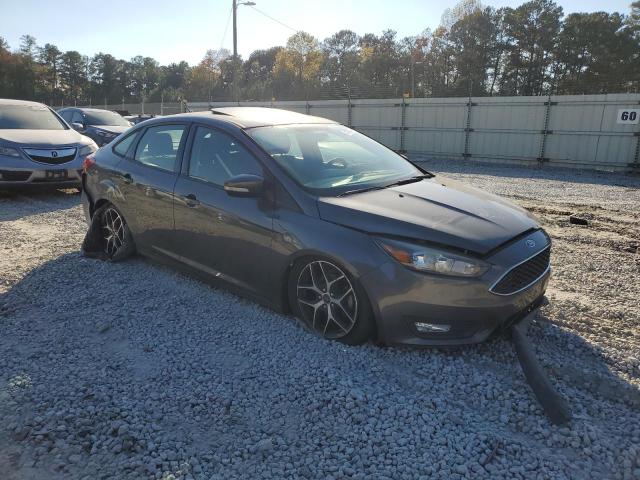 1FADP3H25HL302338 - 2017 FORD FOCUS SEL GRAY photo 4