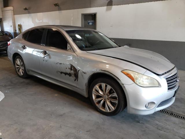 JN1BY1AP5BM323686 - 2011 INFINITI M37 SILVER photo 4